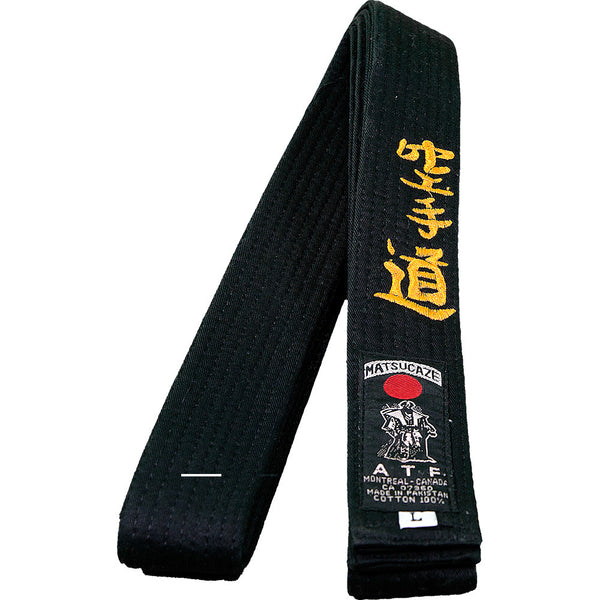 Martial Arts Belt with Embroidery