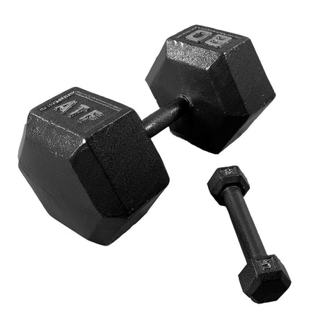 Iron Hex Dumbbells